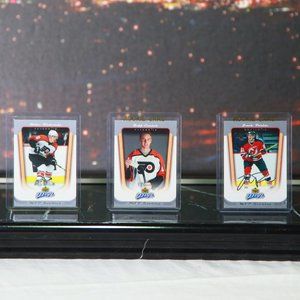 Vintage MVP Rookie Cards of Parise, Carter & Richards Rookie Cards 2005/05